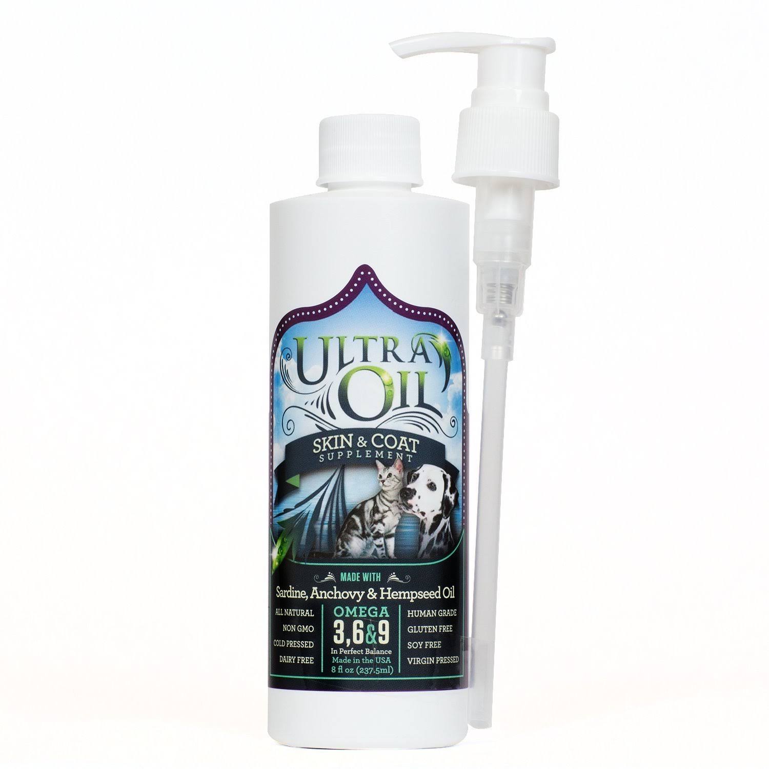 Ultra Oil Skin & Coat Supplement 8 oz.