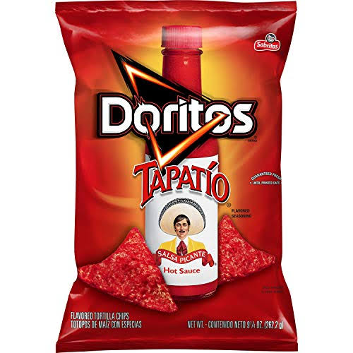Doritos Tortilla Chips Tapatio Bag, 9.25 Ounce
