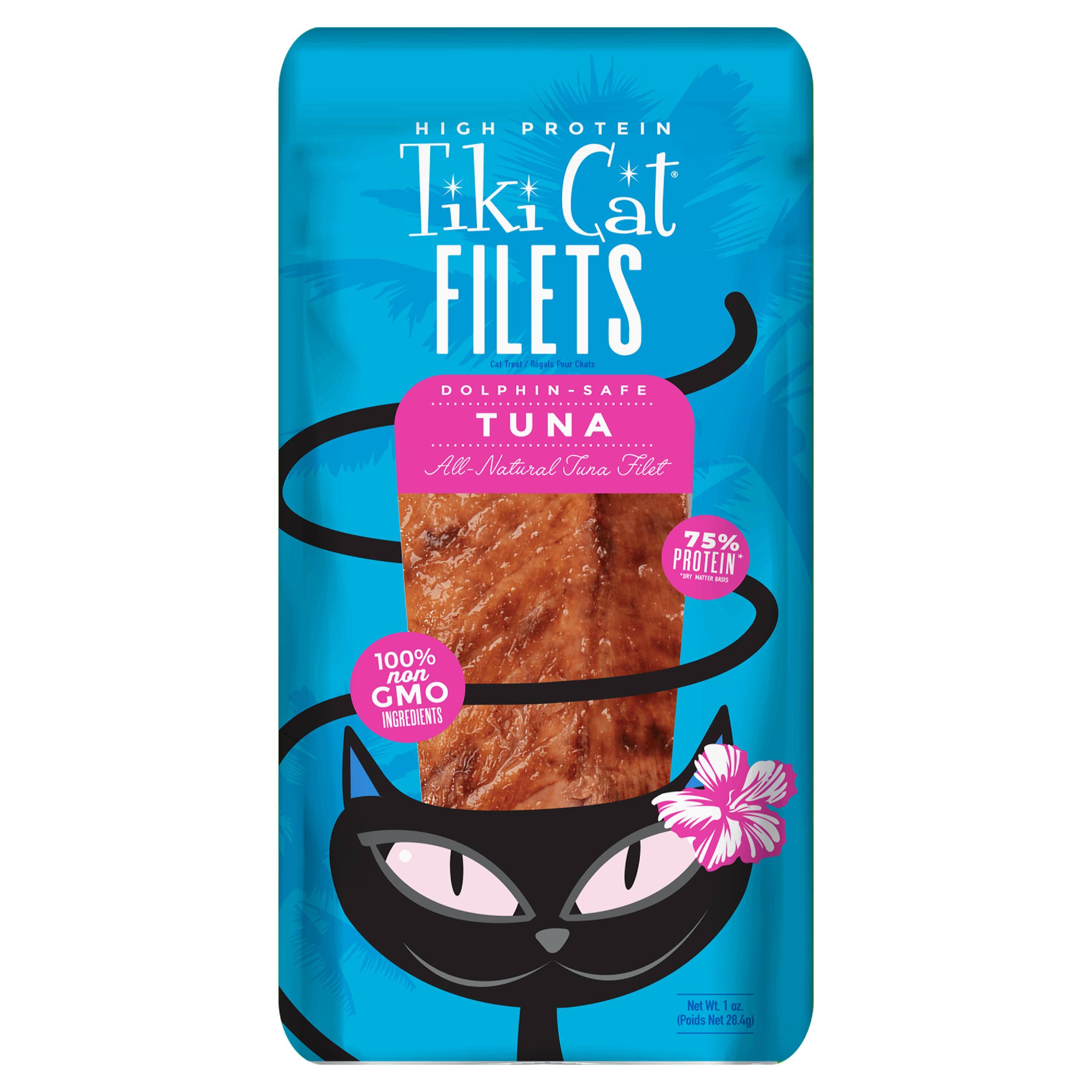 Tiki Cat Filets Tuna Cat Treat, 1-oz