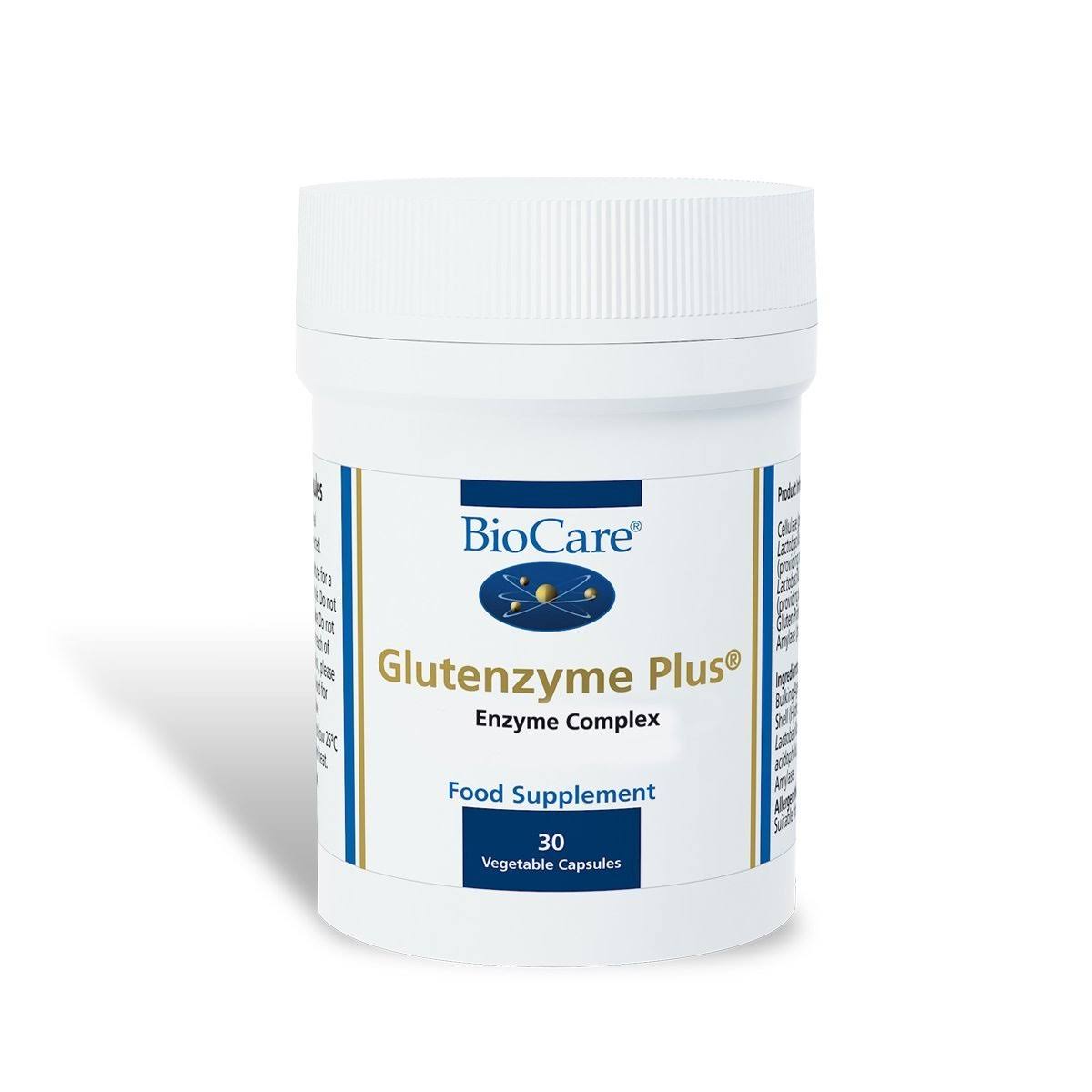 BioCare Glutenzyme Plus Food Supplement - 30 Capsules