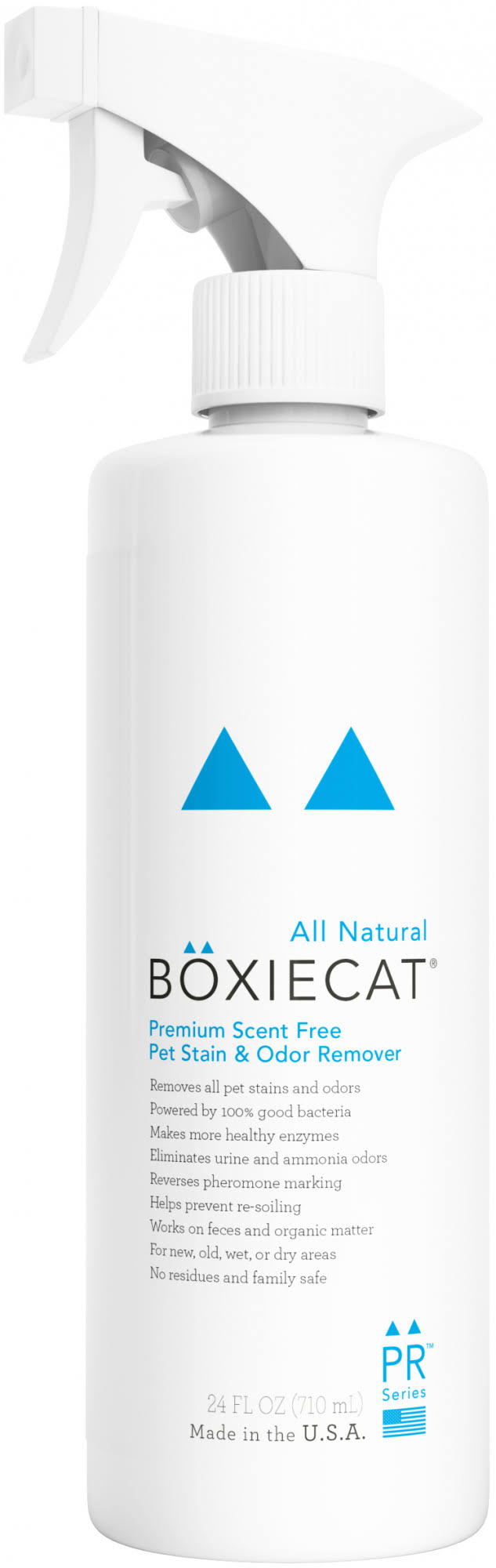 Boxiecat Premium Scent Free Stain and Odor Remover - 24oz