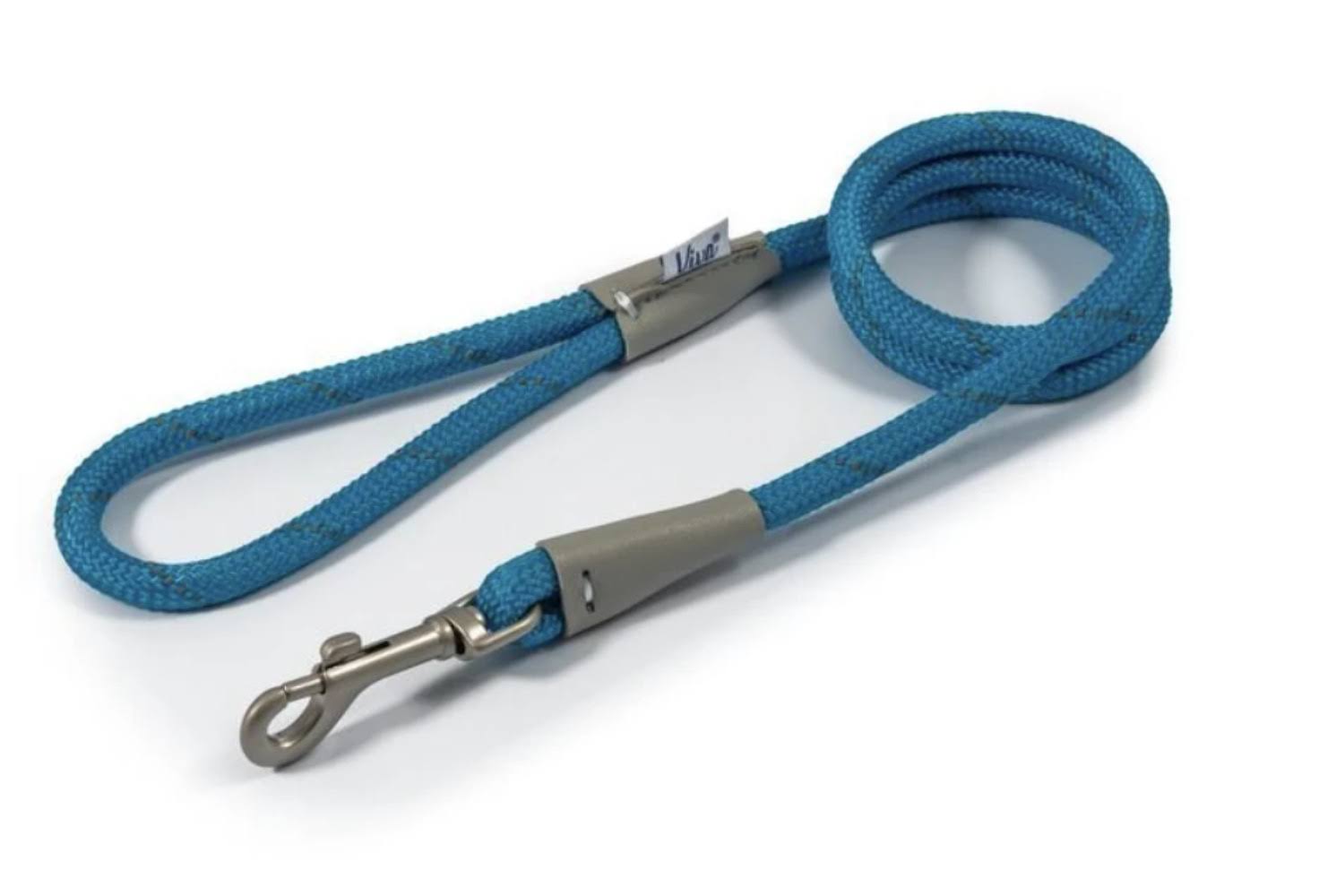 New Ancol Luxury Reflective Clip Dog Lead in Blue