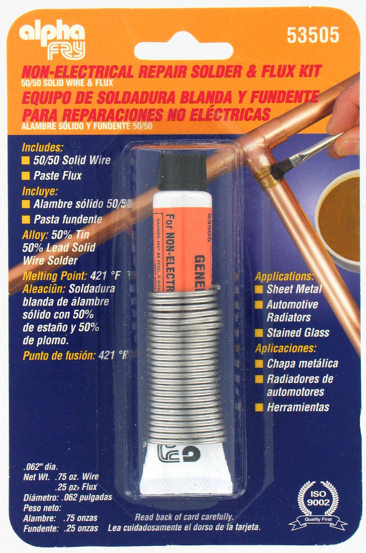 Alpha Fry Non-Electrical Repair Solder & Flux Kit