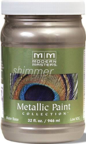 Modern Masters Metallic Paint - Warm Silver