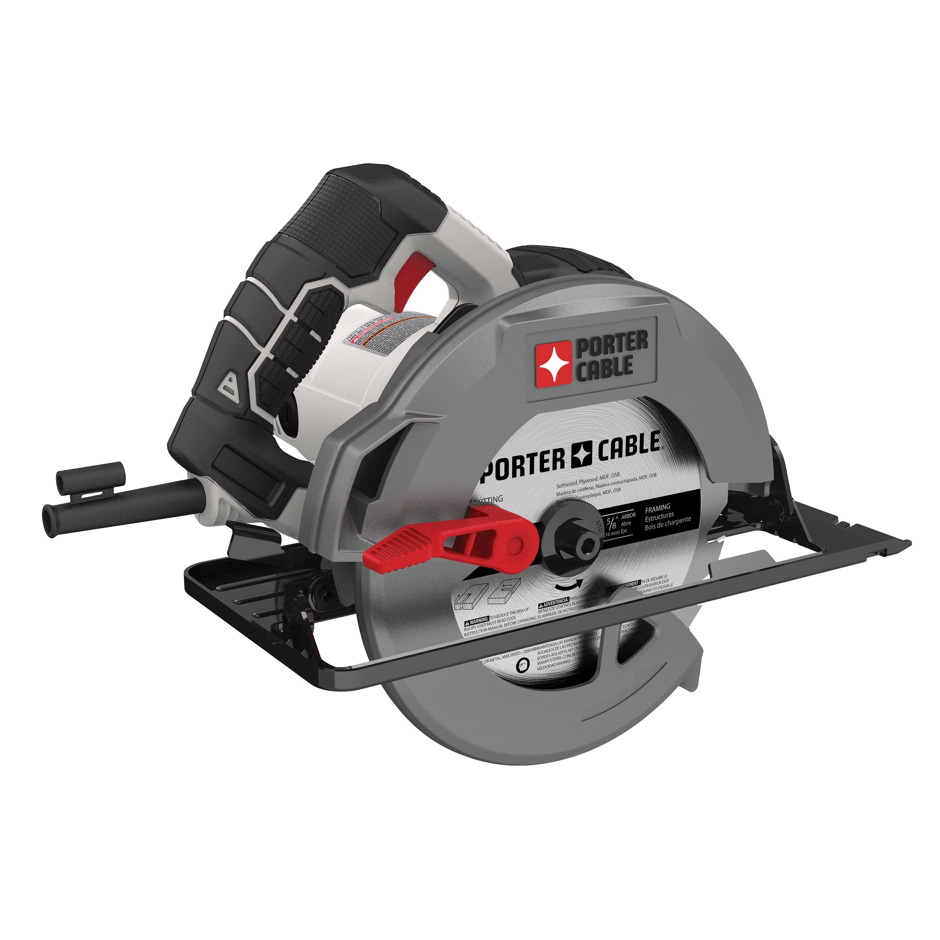Porter-Cable Heavy Duty Steel Shoe Circular Saw - 15A