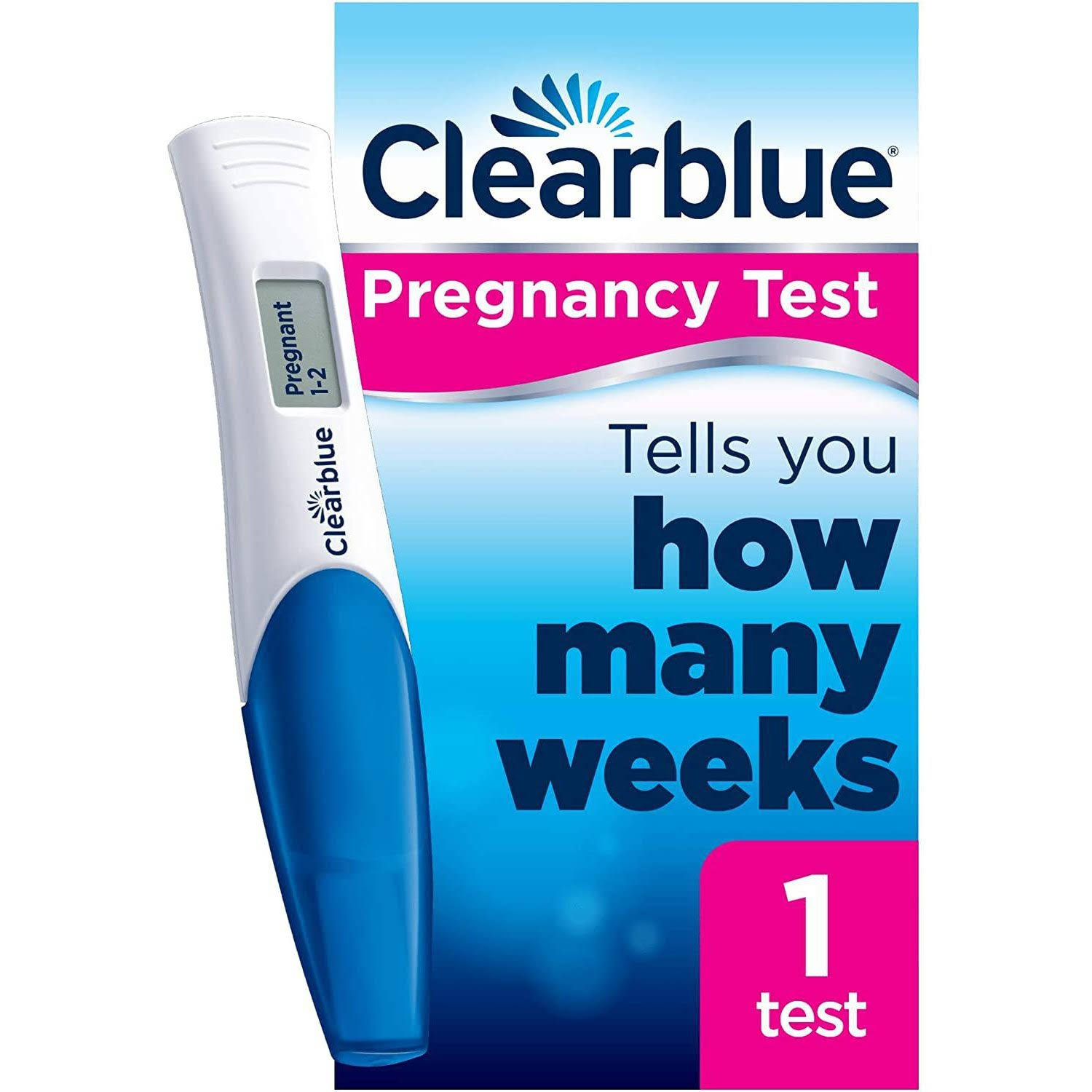 Clearblue Pregnancy Digital Test Kit - With Weeks Indicator