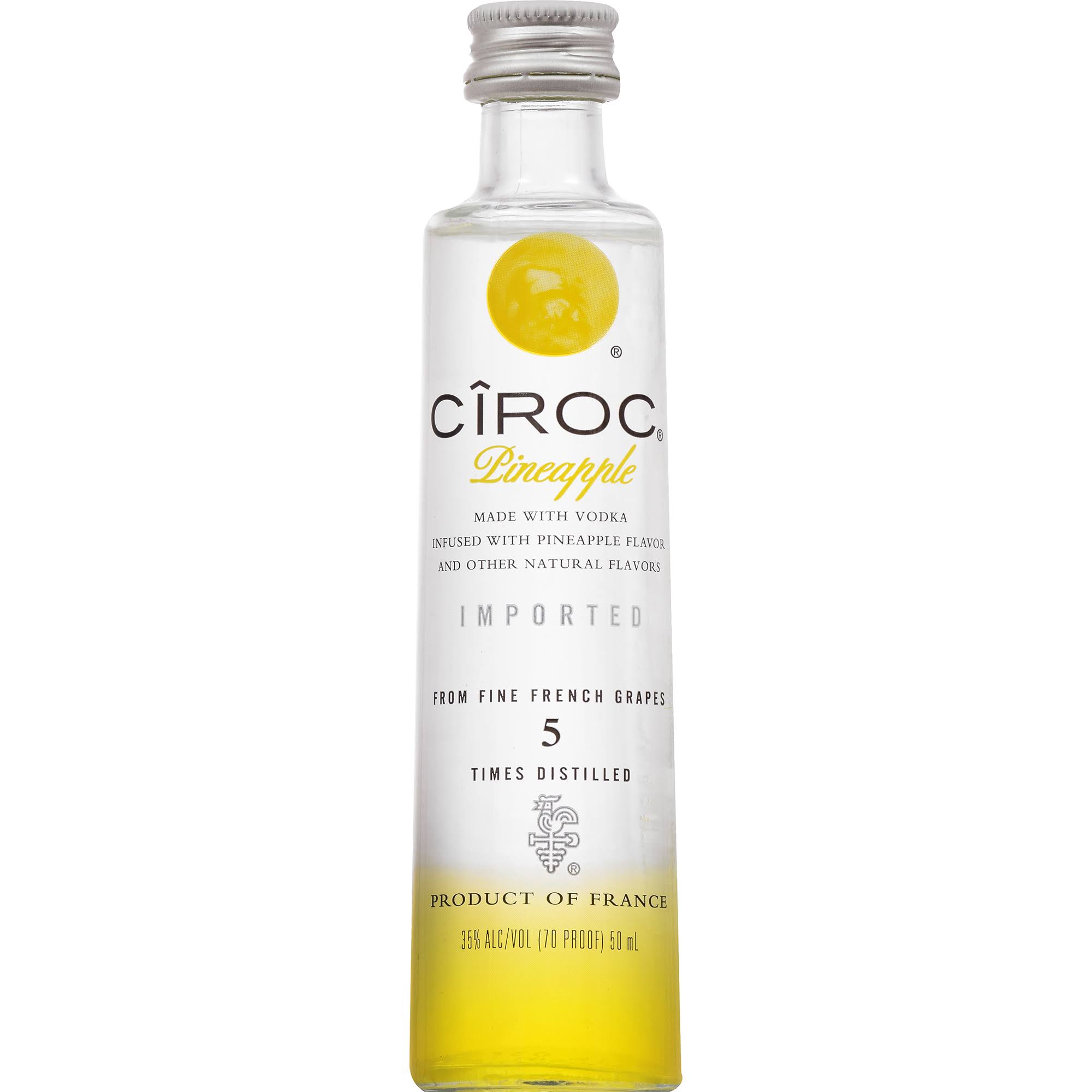 Ciroc Pineapple Vodka - 50 ml bottle