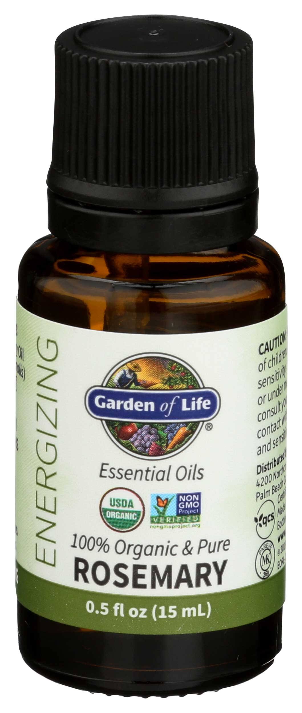 Garden of Life Rosemary Essential Oil 0.5 fl oz