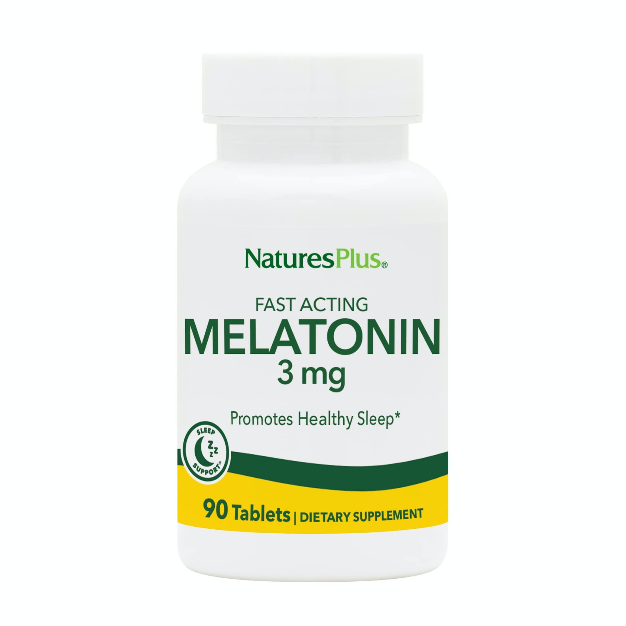 NaturesPlus Melatonin 3 mg - 90 Tablets
