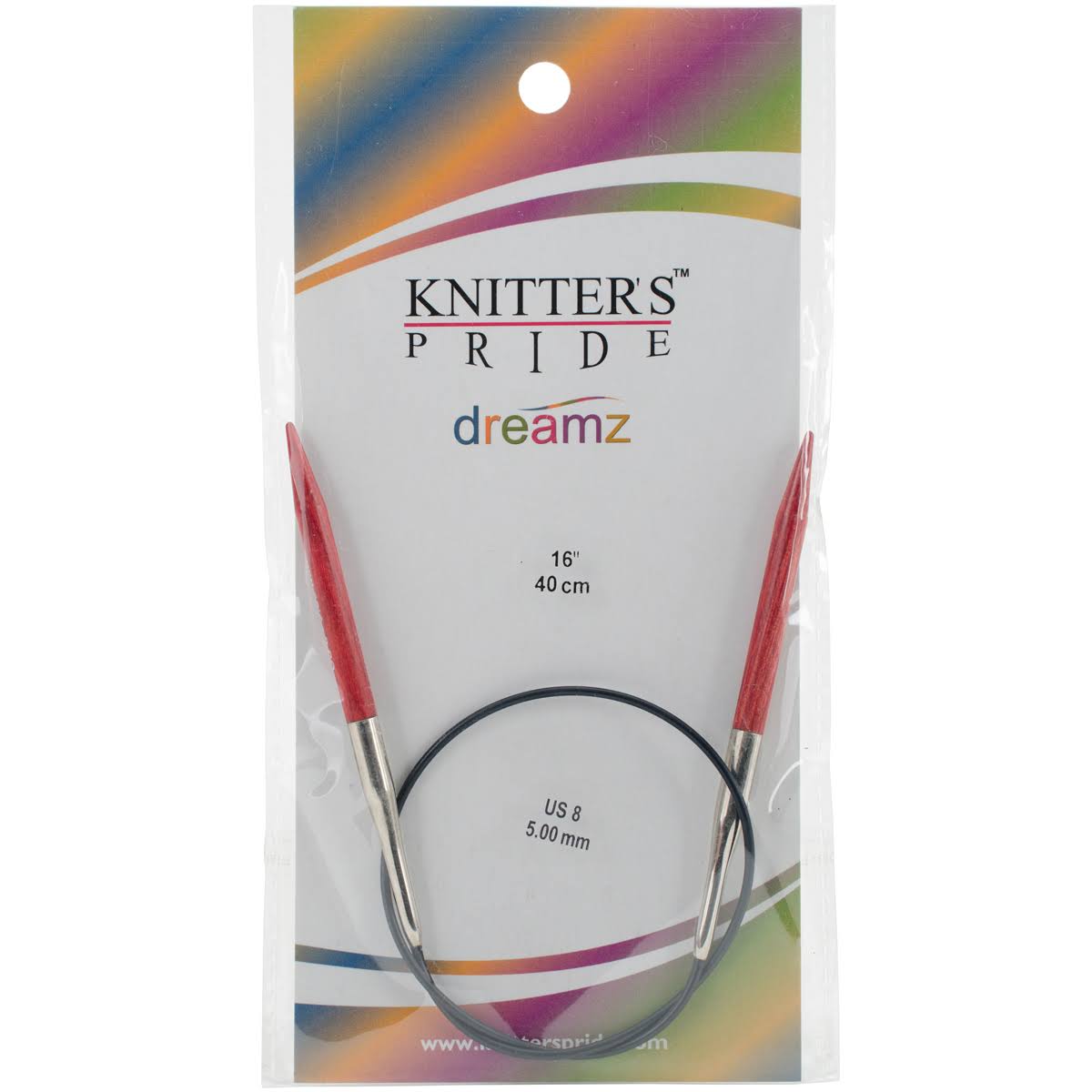 Knitter's Pride Dreamz Circular Knitting Needles - Size 8, 5mm