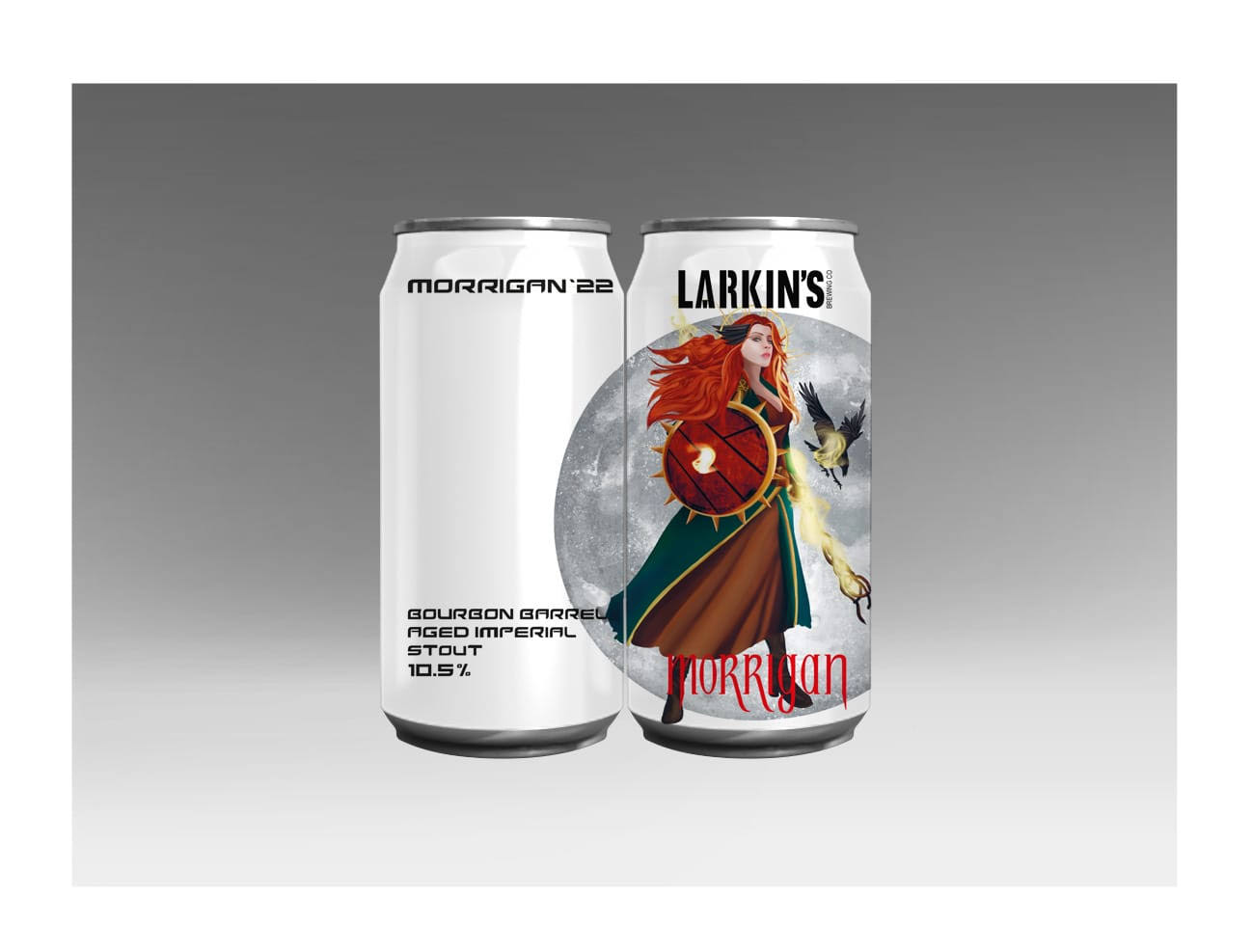 Larkin's- Morrigan '22 Imperial Stout 10.5% ABV 440ml Can