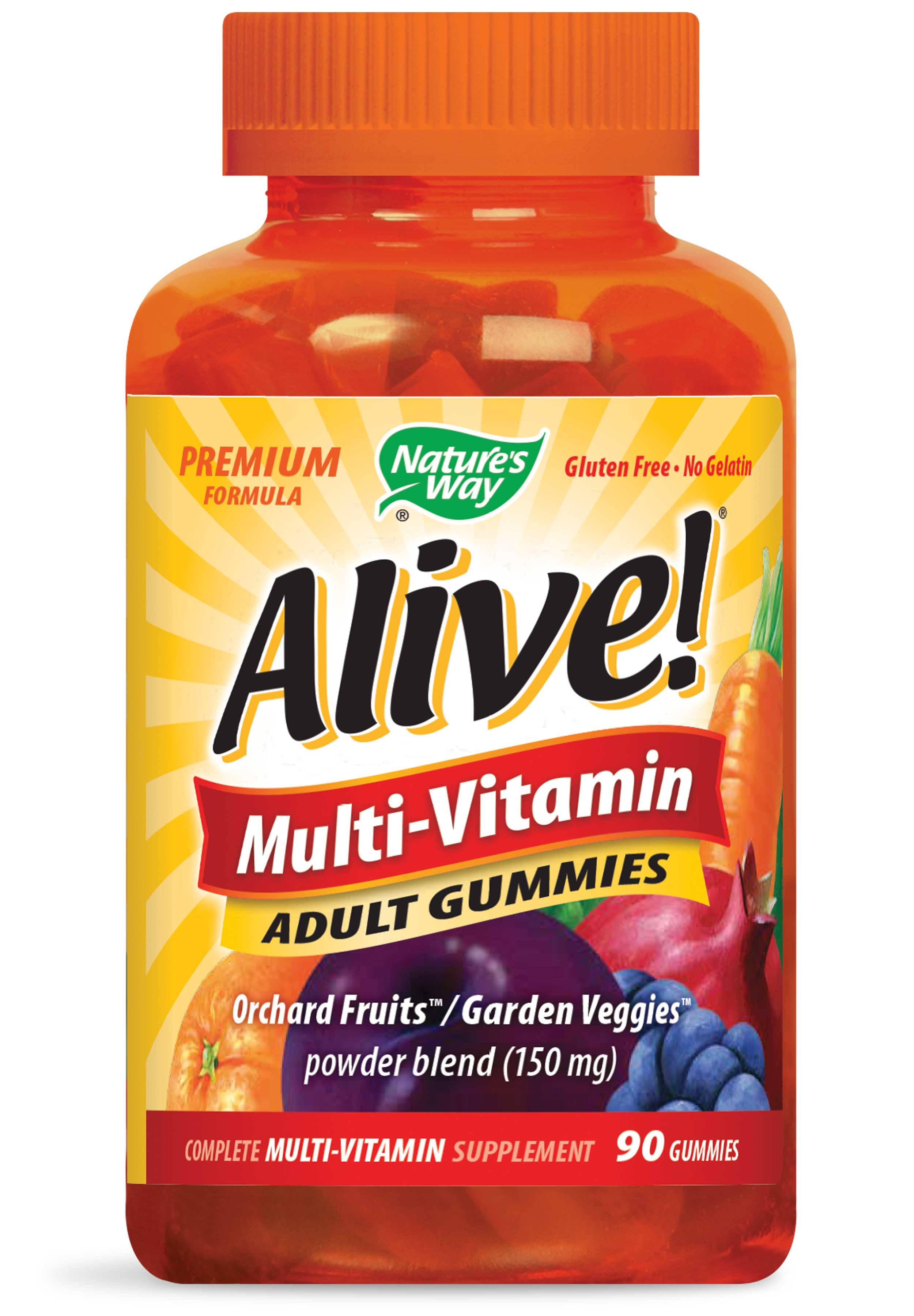 Nature's Way Alive! Adult Multi-Vitamin Gummies