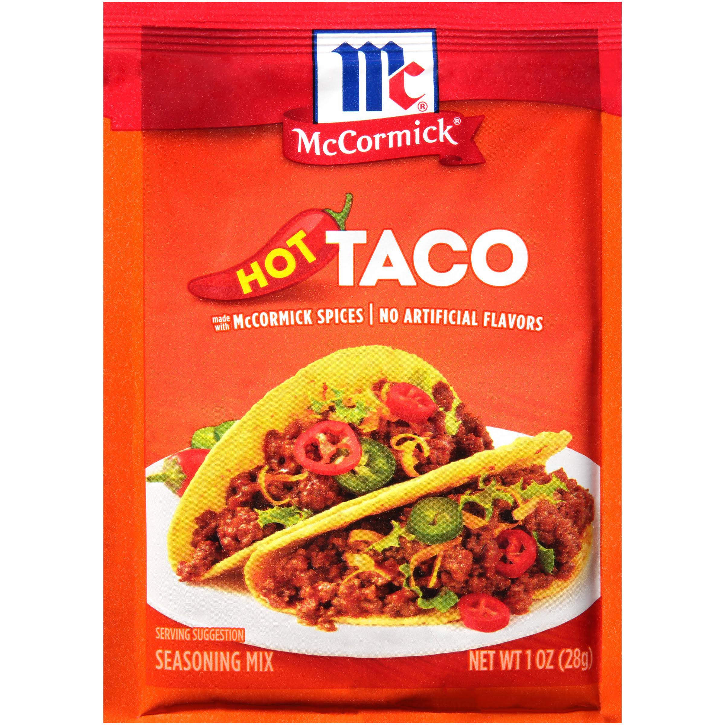 McCormick Taco Seasoning Mix - 1oz, Hot