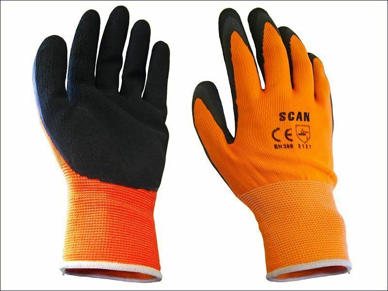White Draper 22677 Pack of 10 Medium Latex Gloves Protective Clothing
