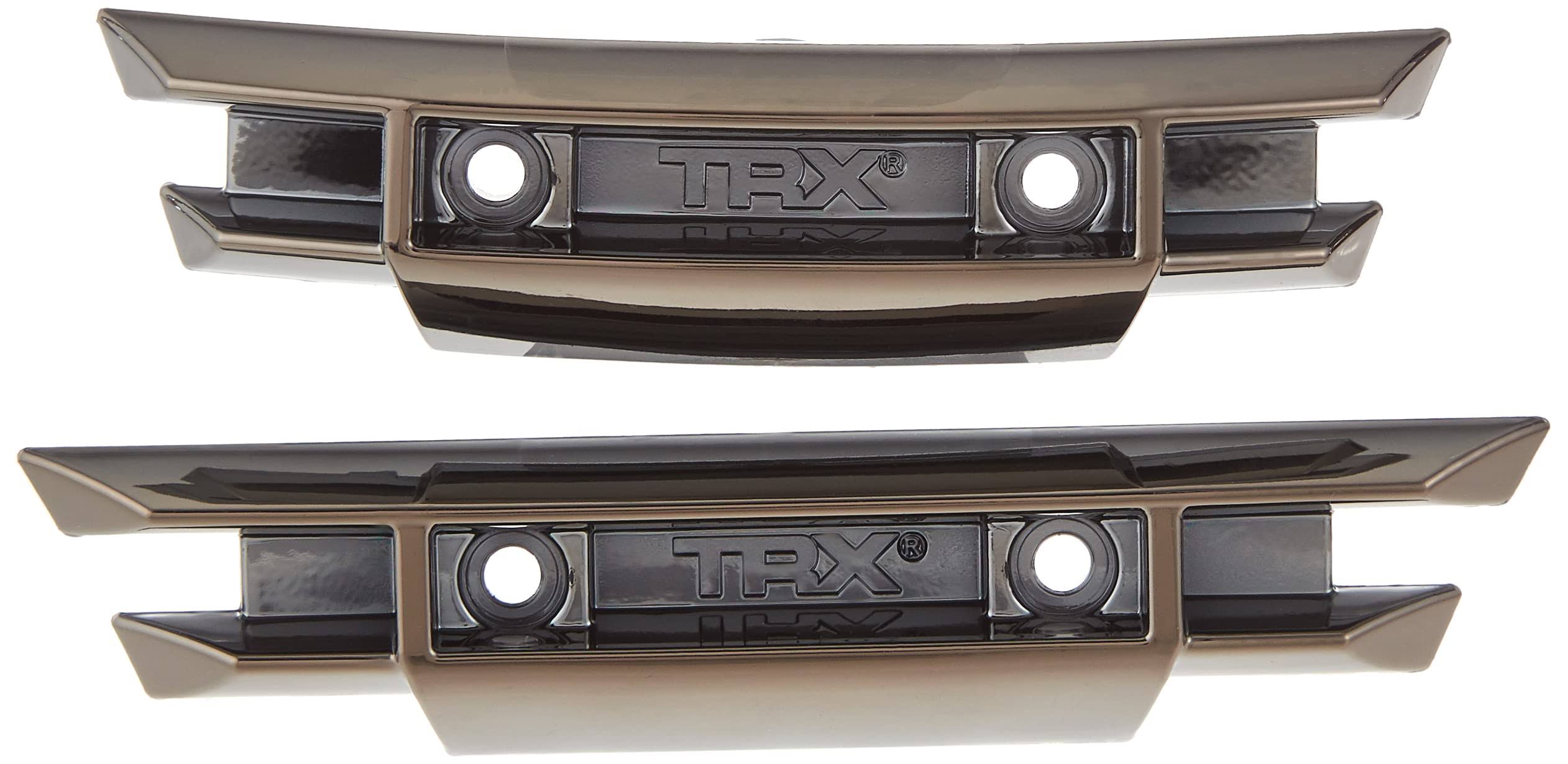 Traxxas Tra5335x Front And Rear Bumpers - Chrome