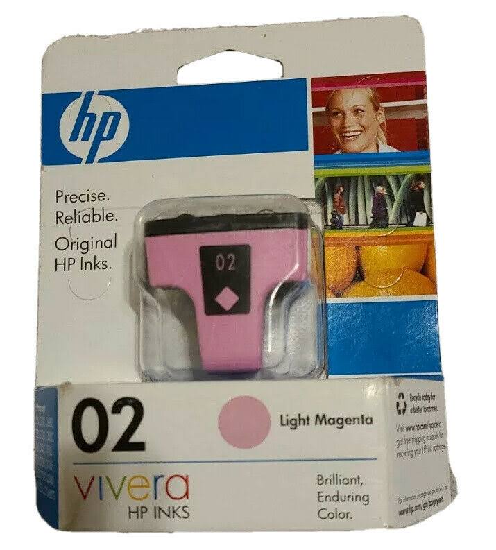 HP Original Ink Cartridge - 02 Light Magenta