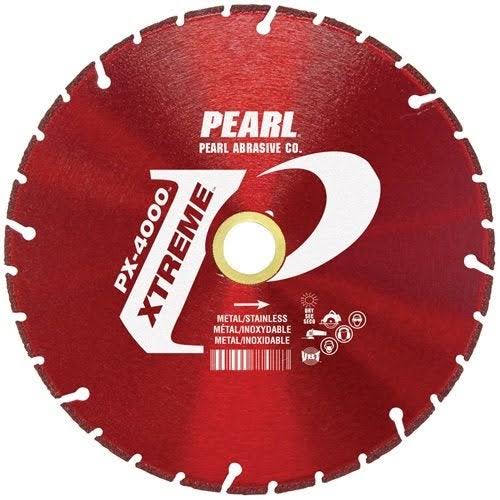 Pearl Abrasive PX 4000 Diamond Blade - Red, 6"