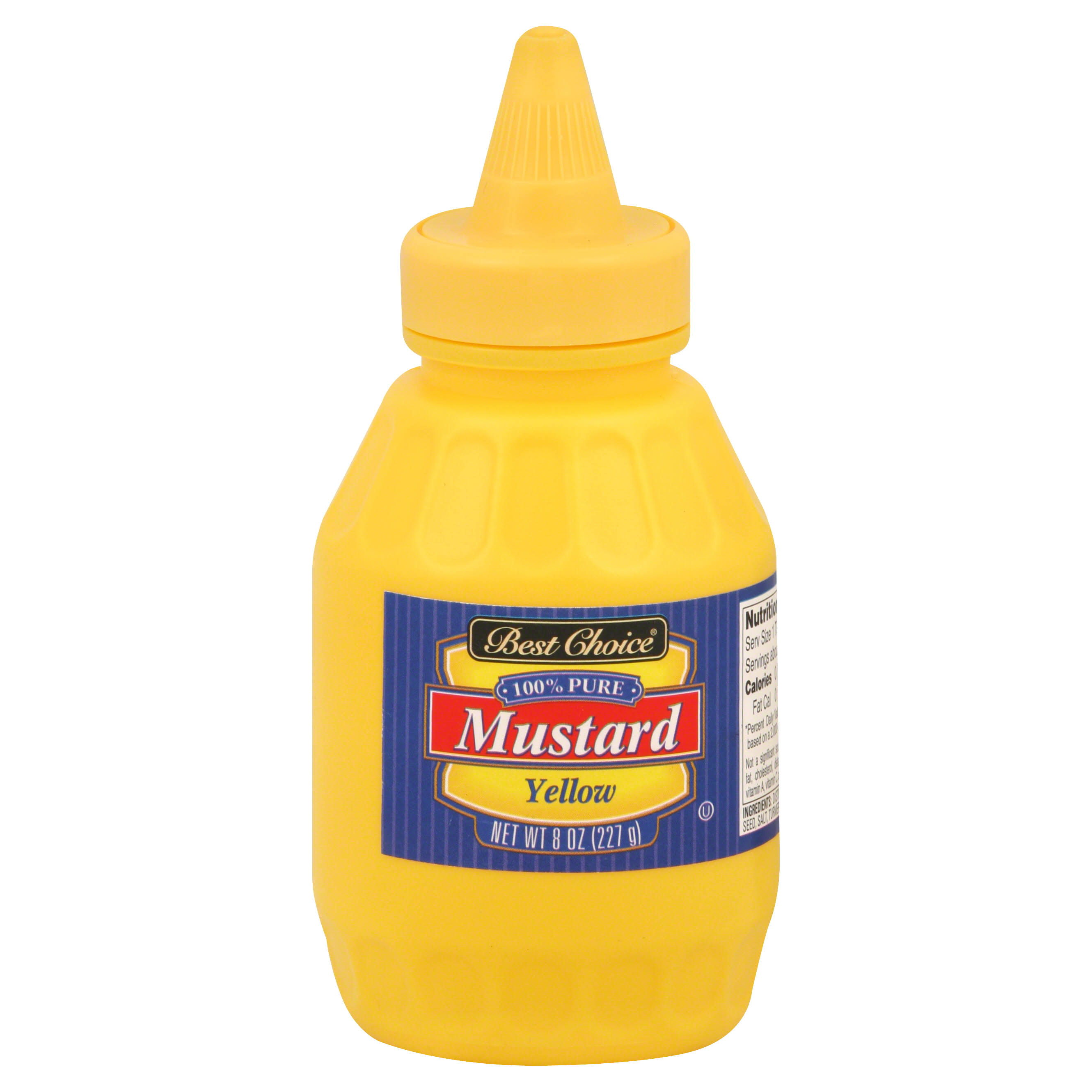 Best Choice Mustard, Yellow - 8 oz