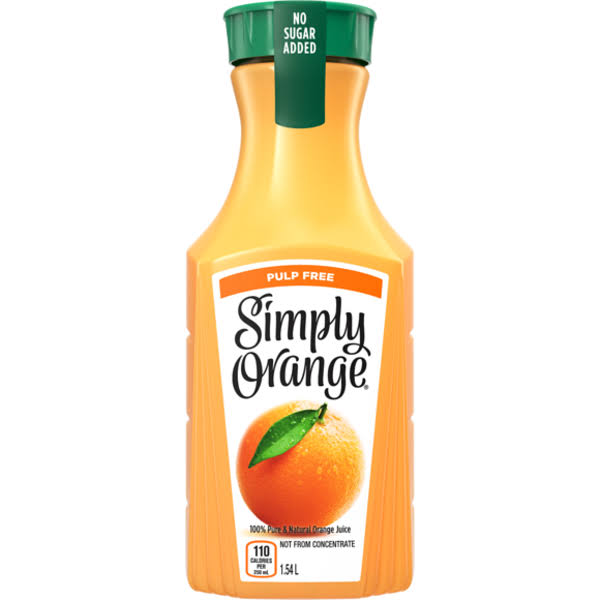 Simply - Orange Juice, Pulp Free