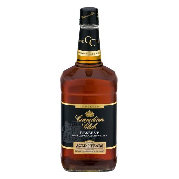 Canadian Club Whisky 9 Year Reserve - 1.75L