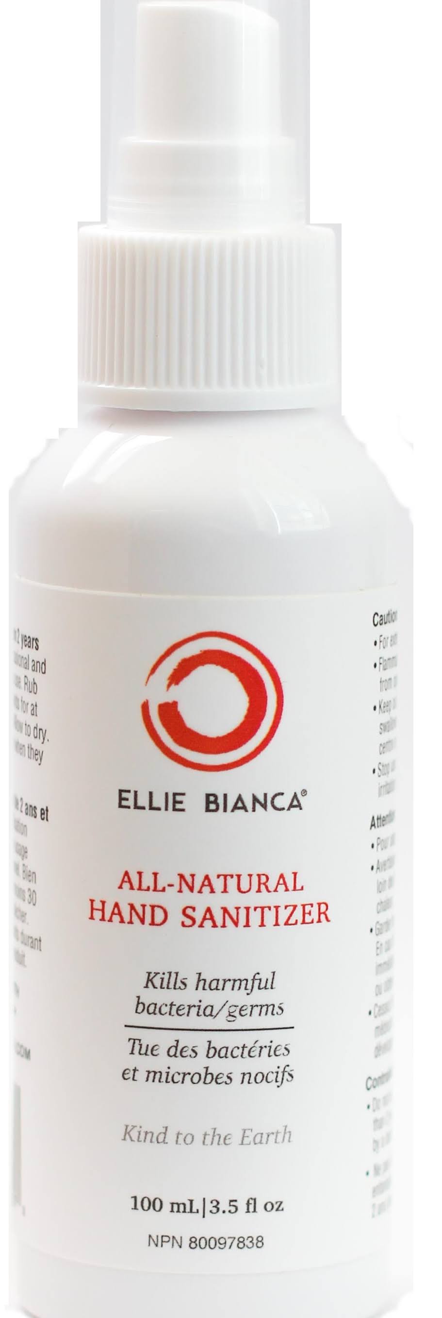 Ellie Bianca All Natural Hand Sanitizer 100ml