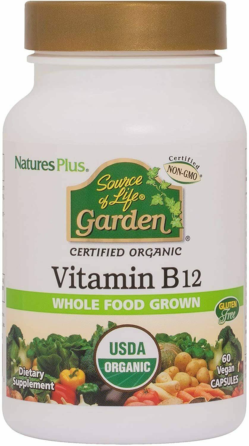 Nature's Plus Source of Life Garden Organic Red Yeast Rice - 60 Vegan Caps