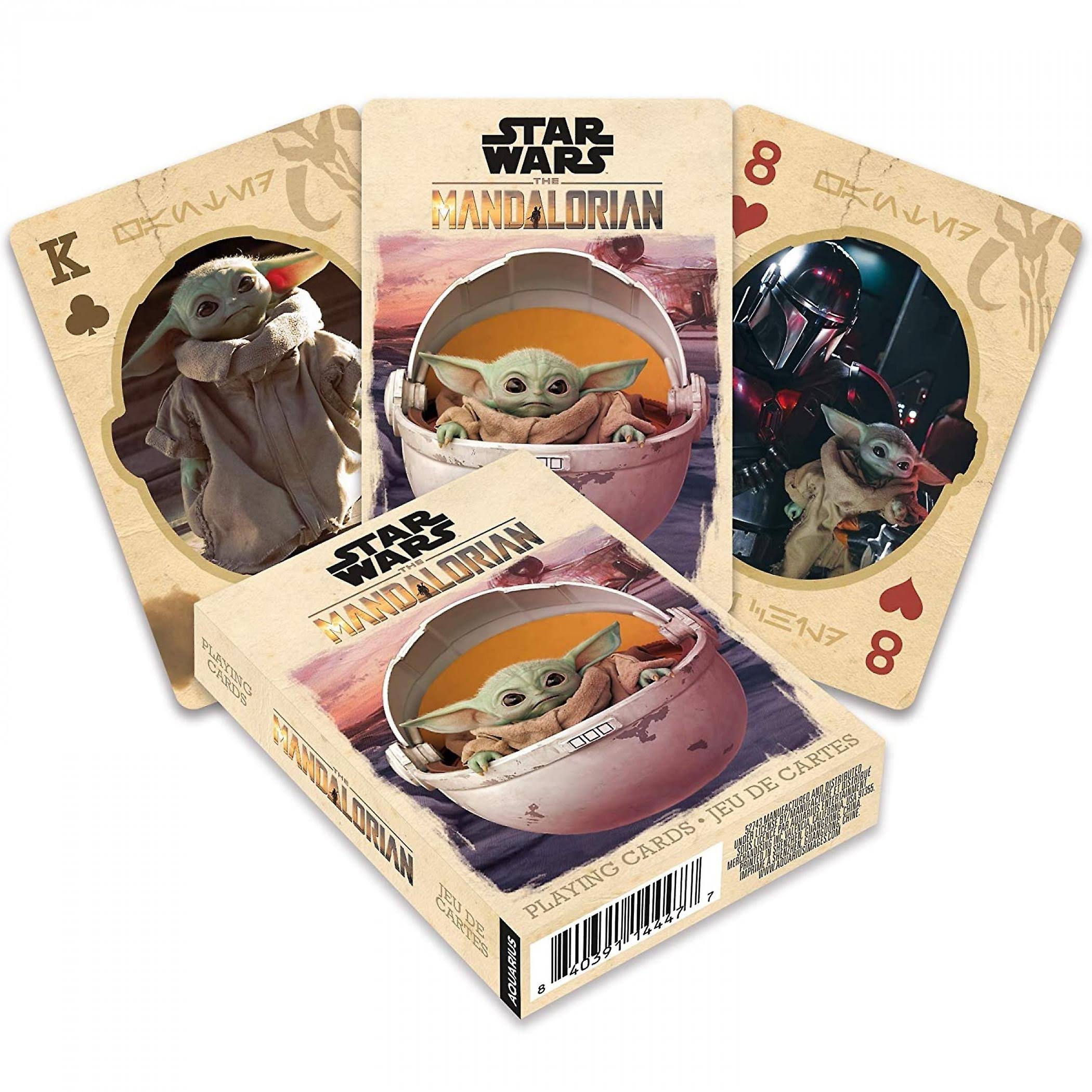Star Wars The Mandalorian - The Child Playing Cards
