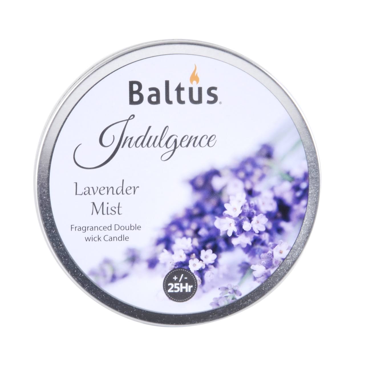 Baltus Indulgence Tin Candle - Lavender Mist