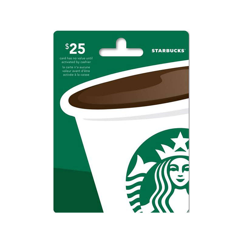 Incomm Starbucks Gift Card