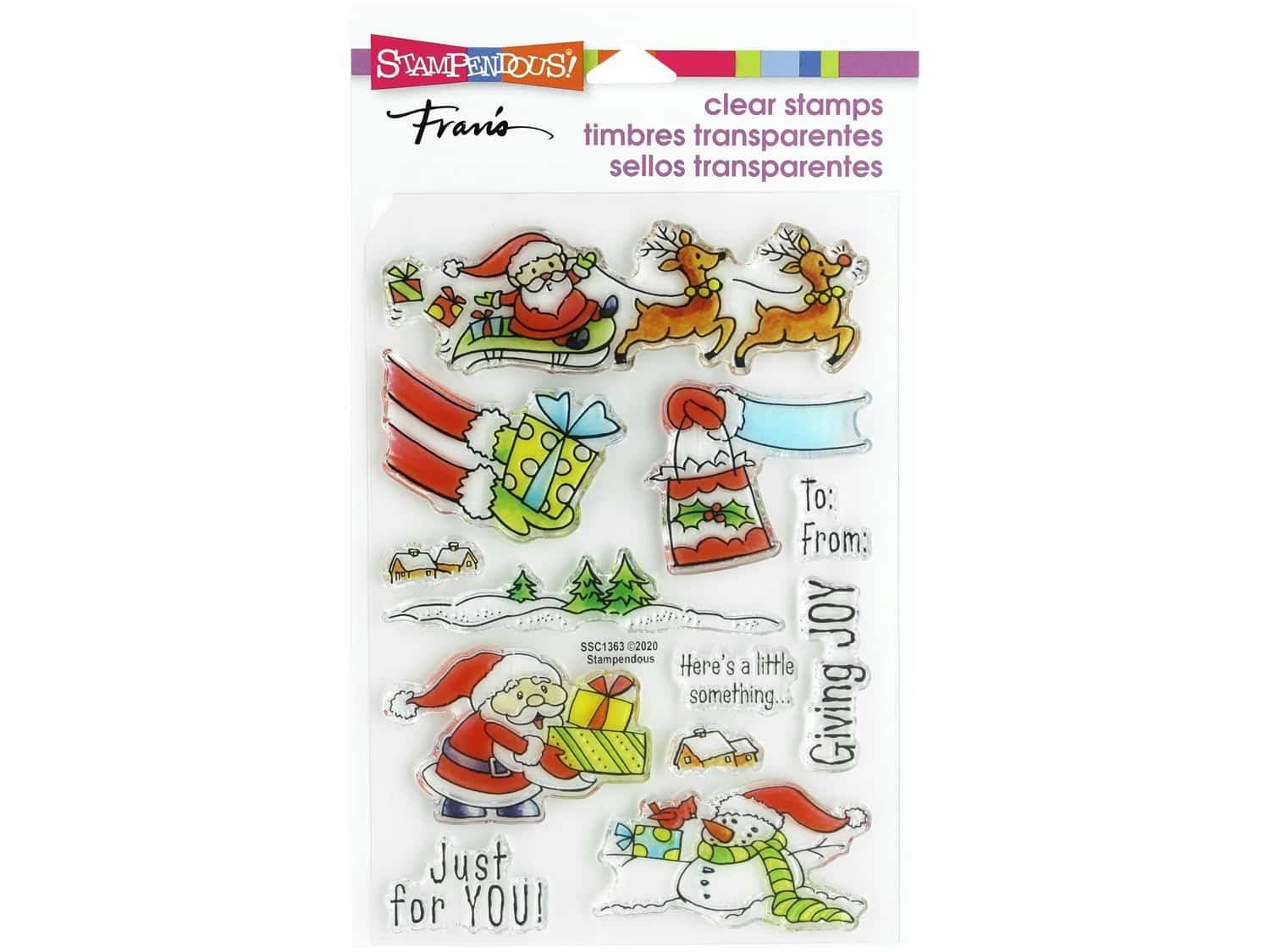 Stampendous Perfectly Clear Stamps - Christmas Gift