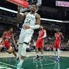 ‘One of those moments’: Giannis Antetokounmpo nets 50 for Bucks
