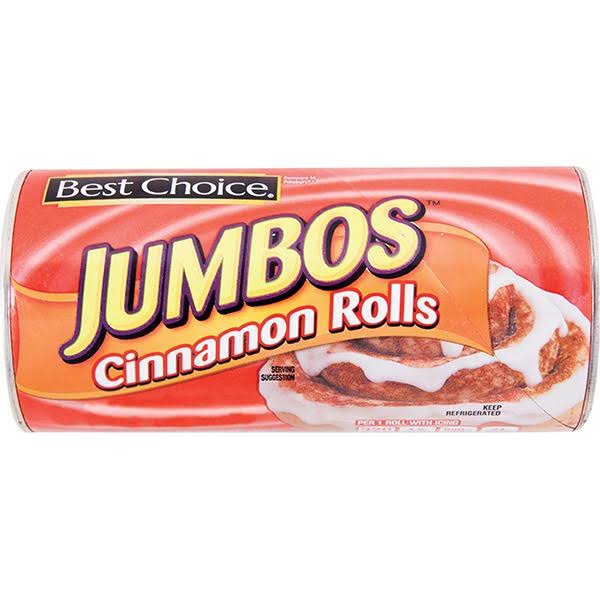 Best Choice Jumbo Cinnamon Rolls