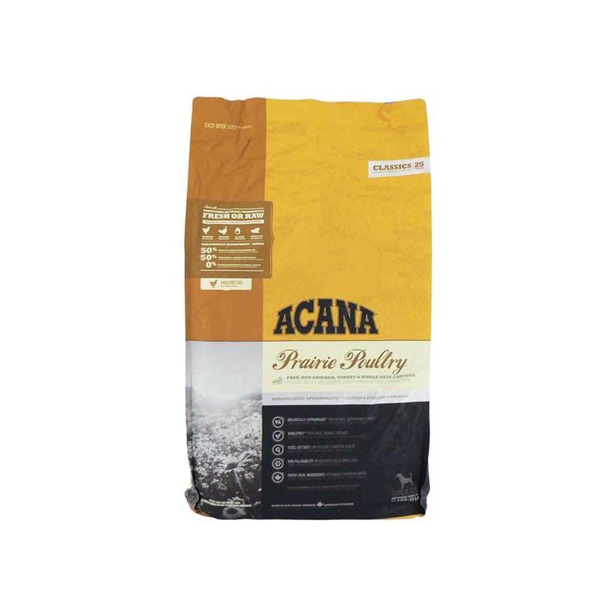 Acana Prairie Poultry Dog Food - 11.4kg
