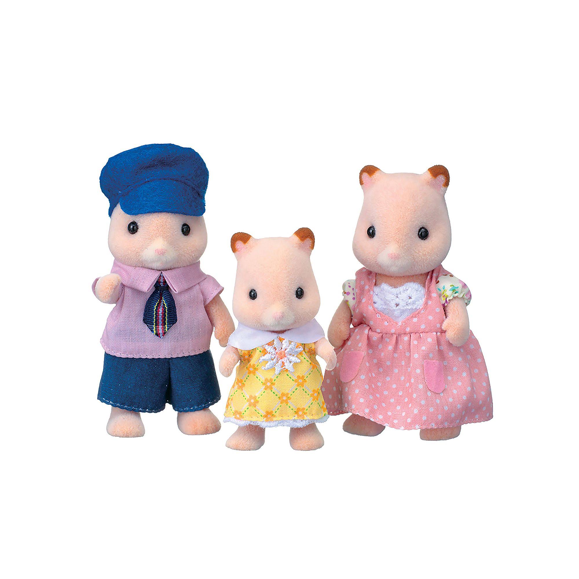 Calico Critters - Fluffy Hamster Family
