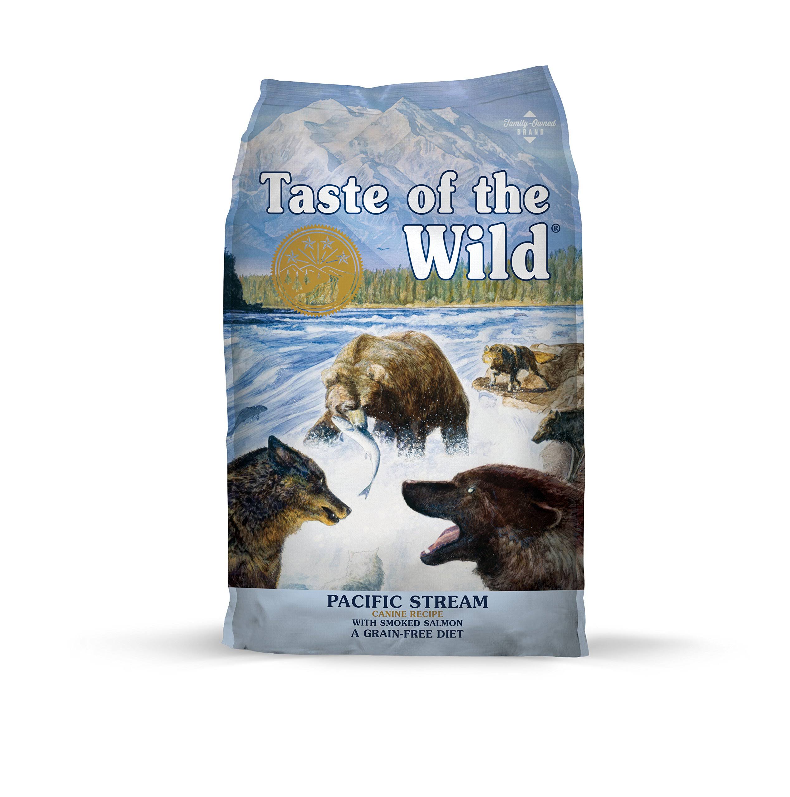 Taste of the Wild Dog Food - Pacific Stream Canine Formula, with Smoked Salmon, 30lb
