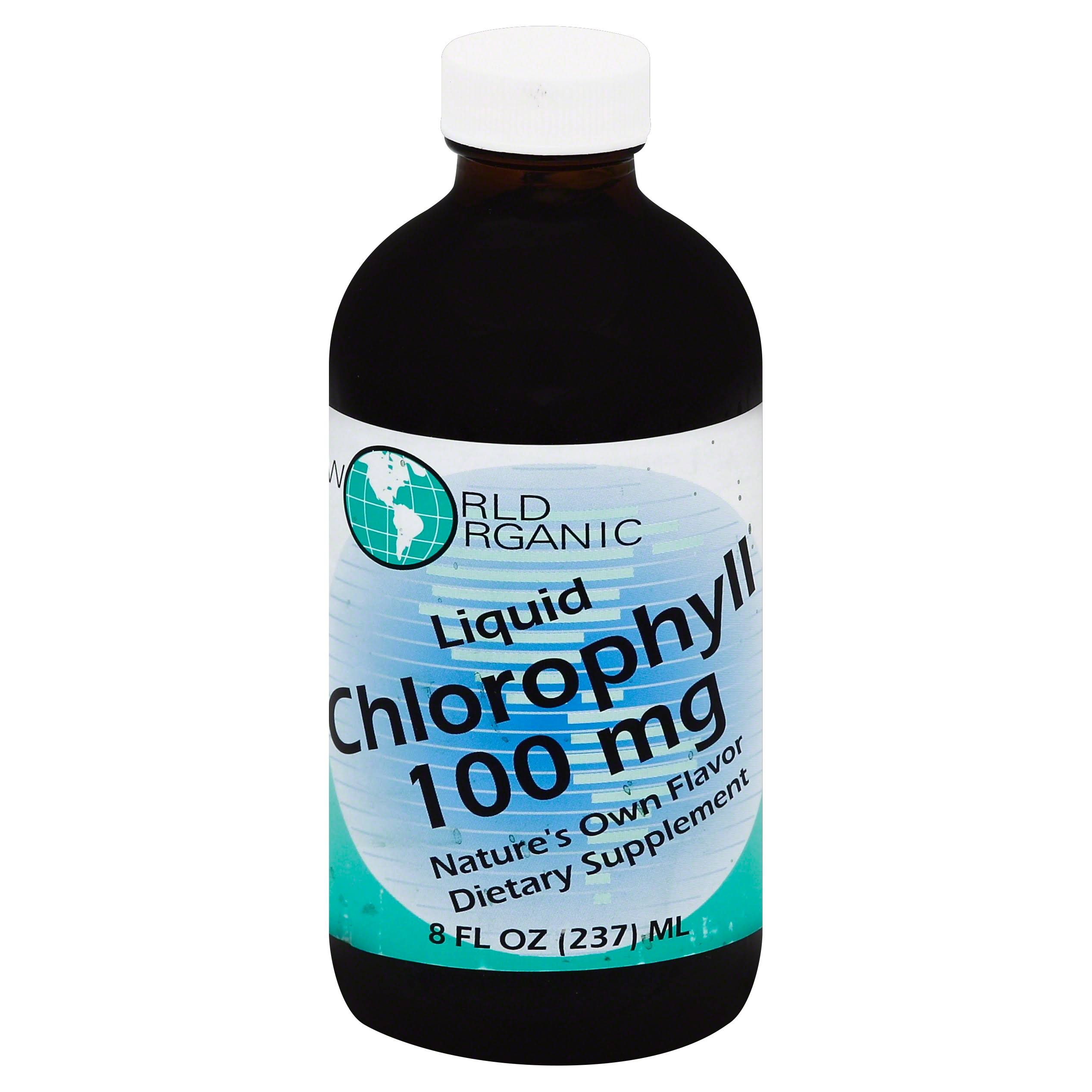 World Organic Liquid Chlorophyll - 100mg