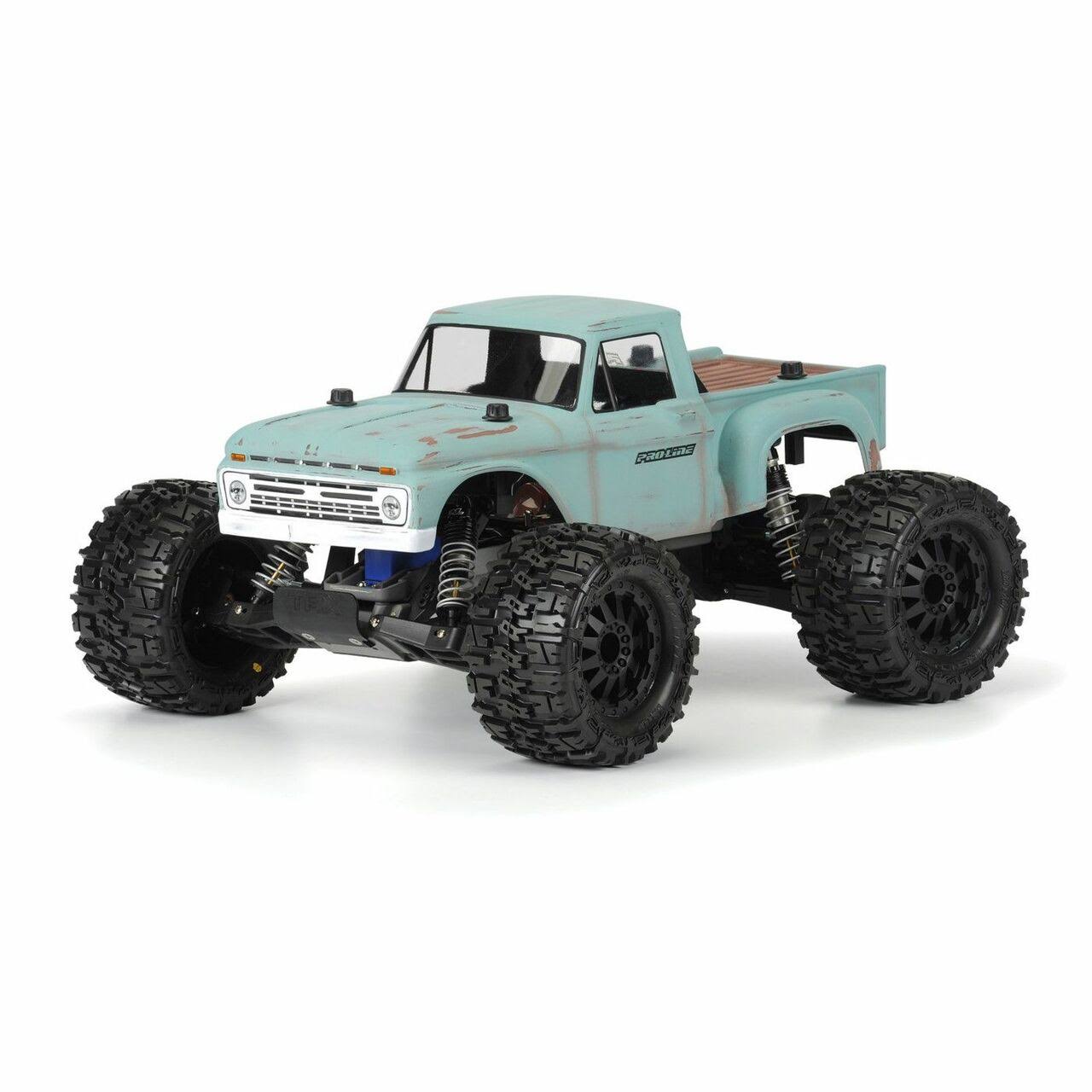 Pro Line Racing 1966 Ford F 100 Clear Body Stampede