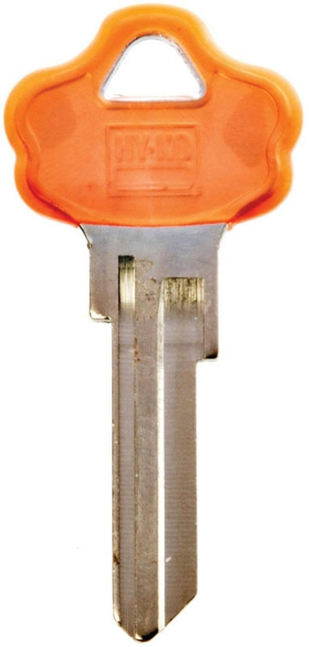 Hy-Ko Colorhead Nickel-Plated Brass Kwikset Blank Lock Key Assortment
