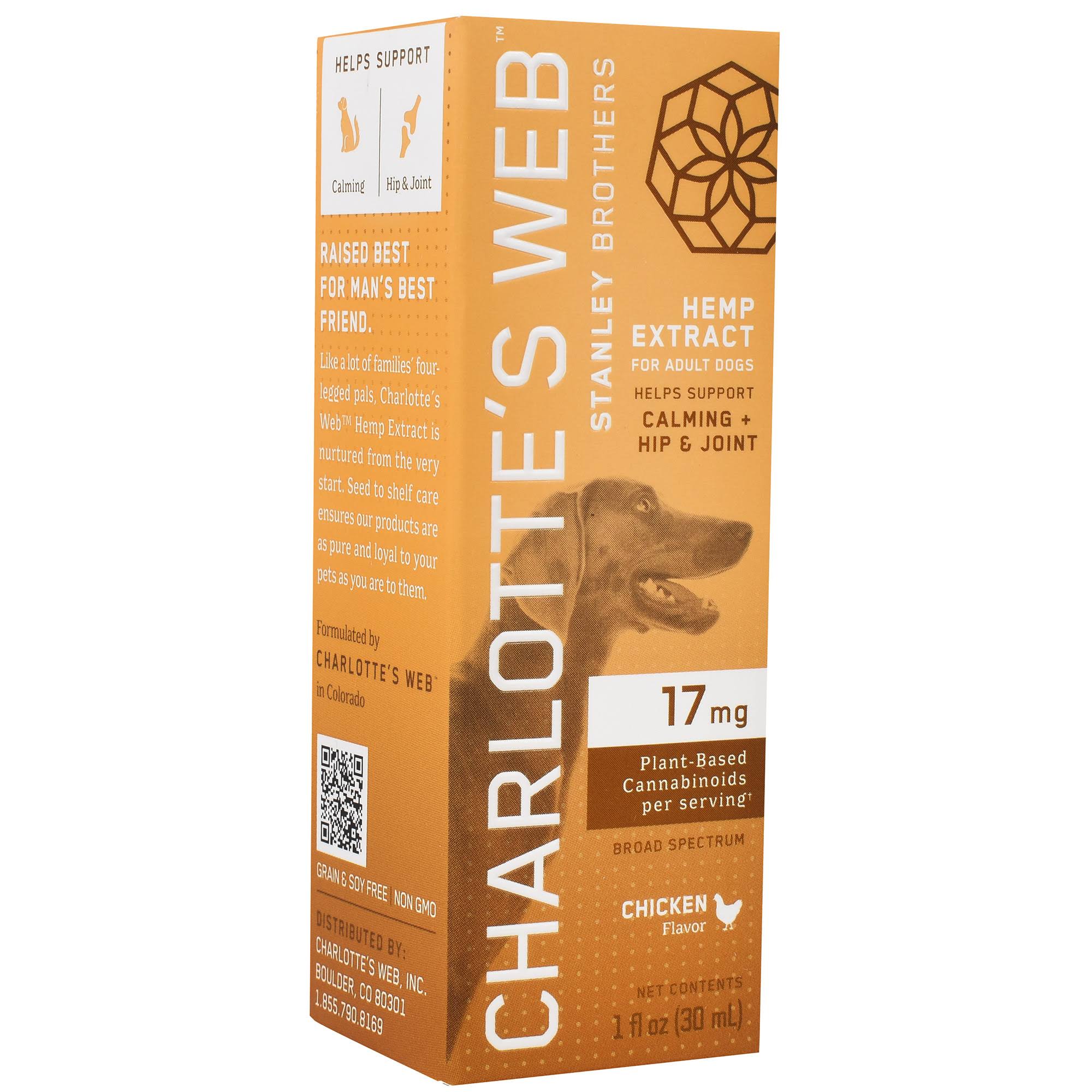 Charlotte's Web 17 mg Chicken-Flavored Pet Drops - 30 ml