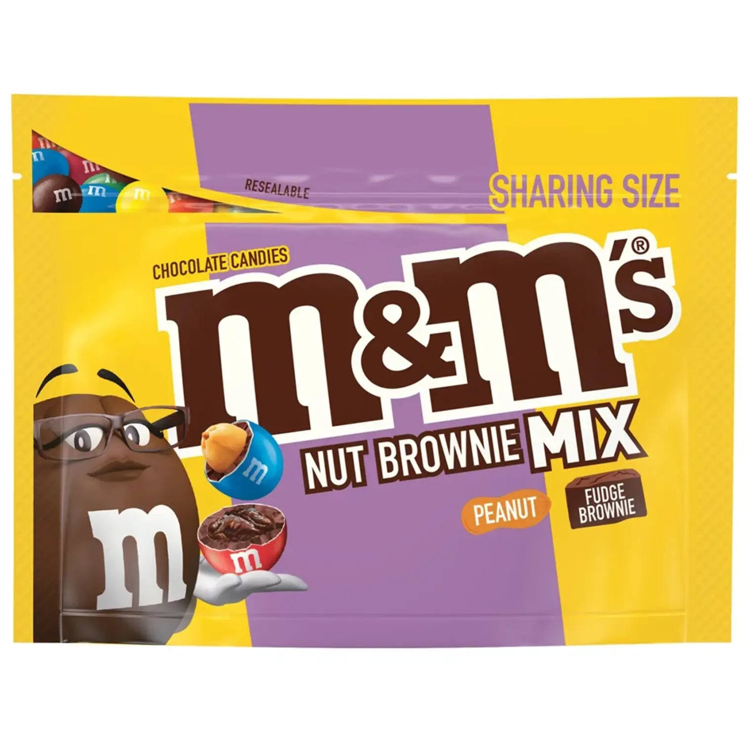 M&M's - Nut Brownie Mix - Share Size - 40g