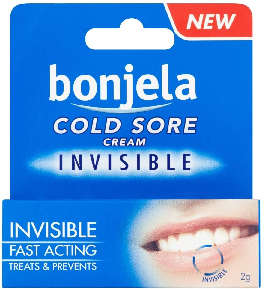 Bonjela Cold Sore Cream Invisible 2g