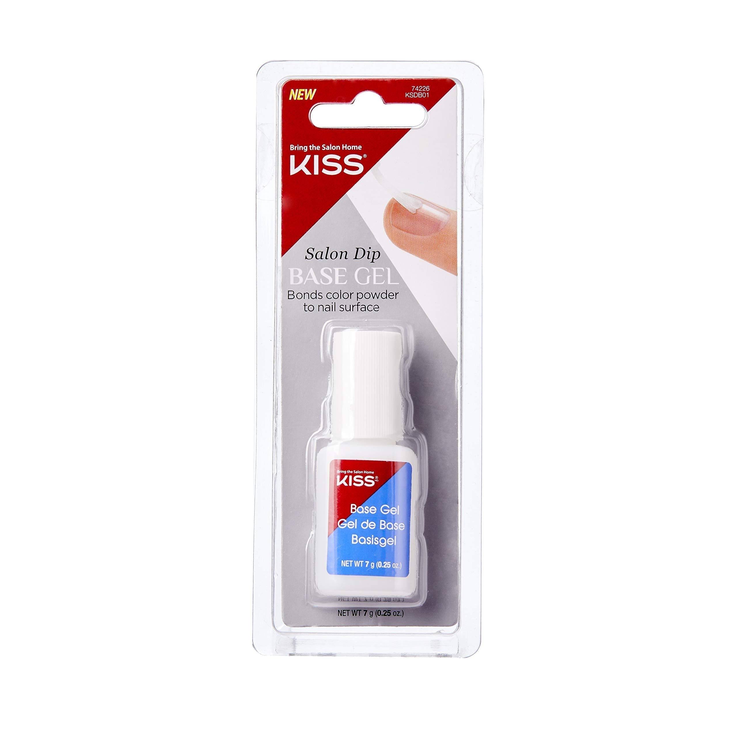 Kiss Salon Dip Base Gel 0.25 Ounce