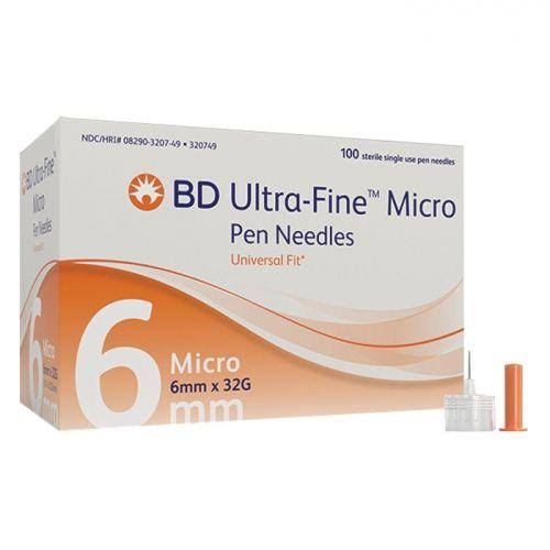 BD Pen Needles, Ultra-Fine Micro - 100 pen needles