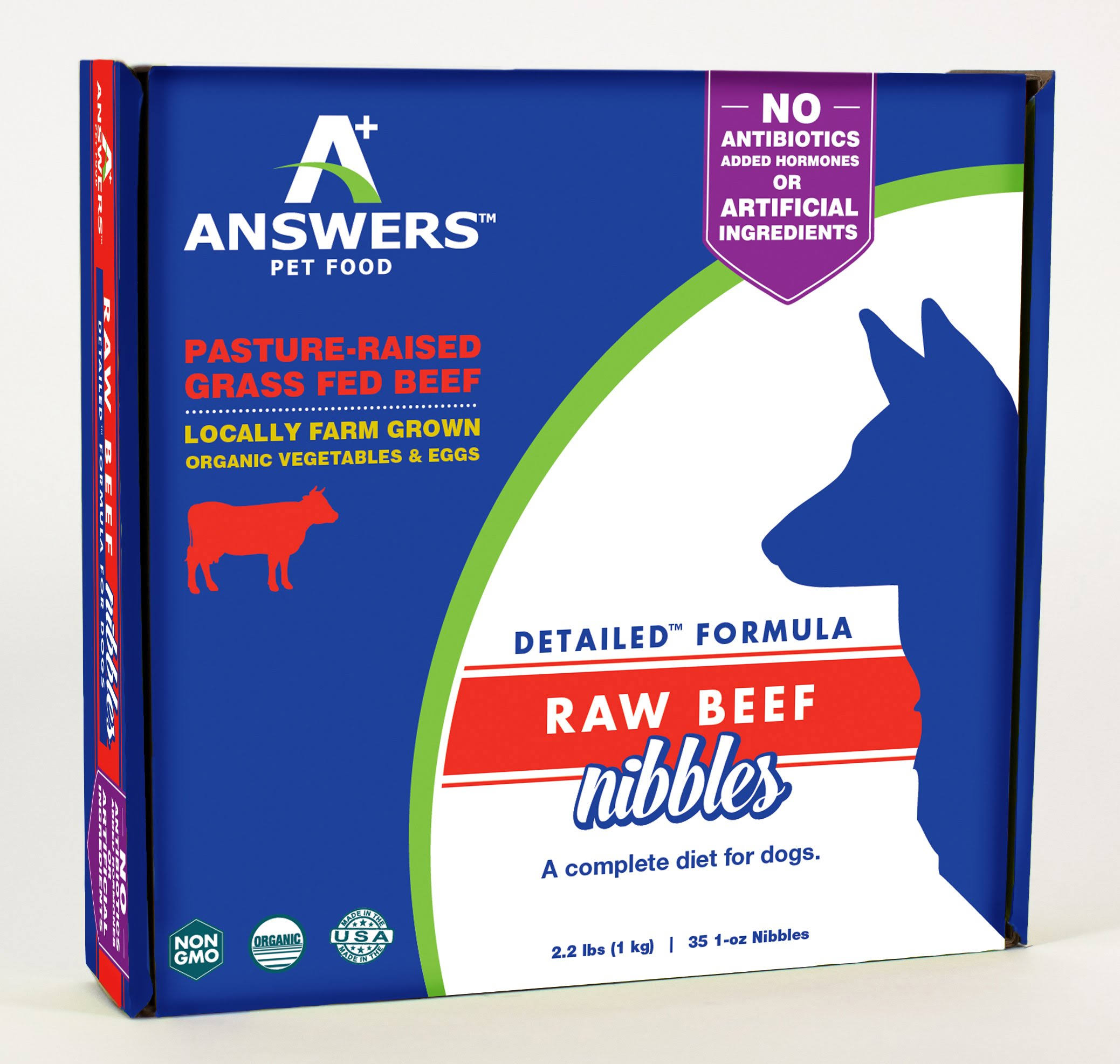 Answers Detailed Beef Nibbles 1 oz/2 lb