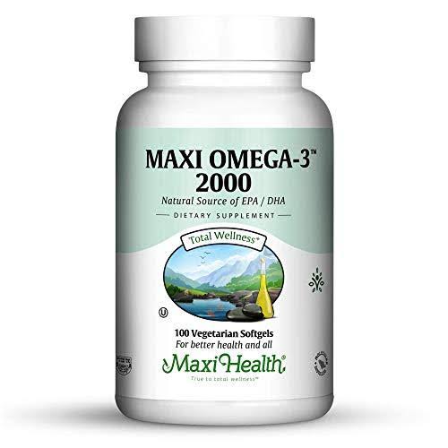 Maxi Health Research Omega 3 Supplements - 100ct