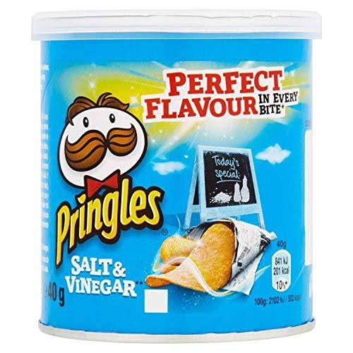Pringles Crisps - Salt & Vinegar, 40g