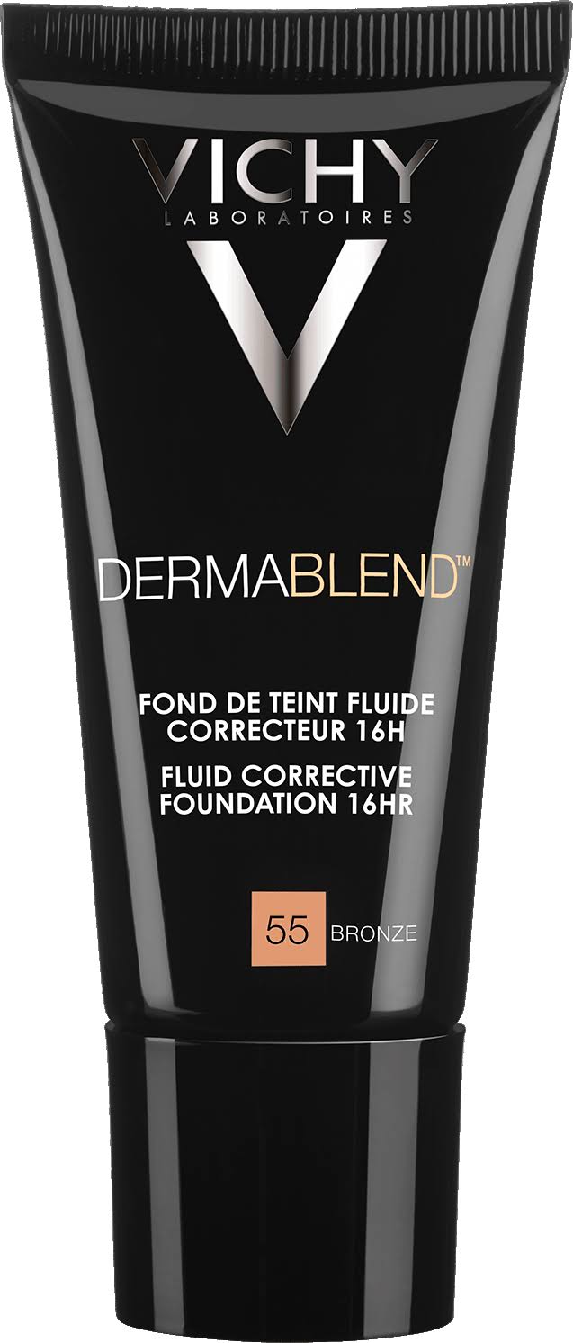 Vichy Dermablend Fluid Corrective Foundation - Bronze 55, 30ml