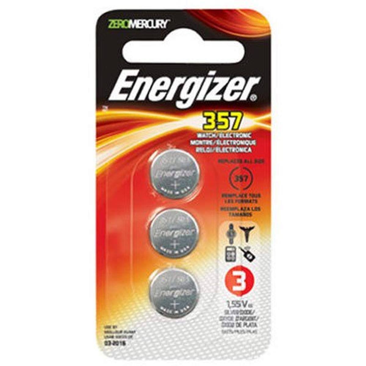 Energizer 357 Battery - 3V, x3