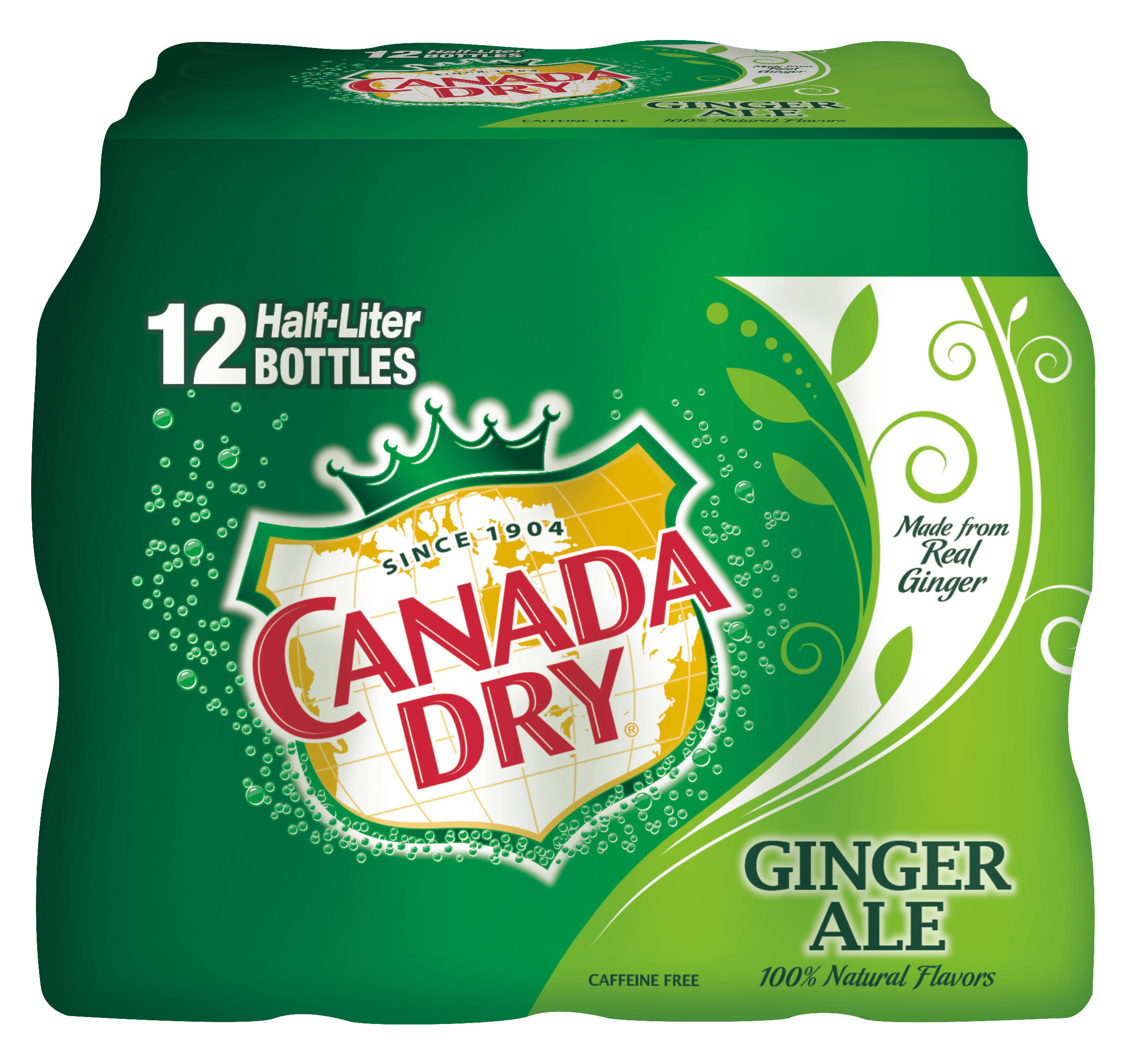 Canada Dry Ginger Ale - 12 pack, 16.9 fl oz bottles