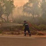 Raging wildfires devour forests in northern Morocco